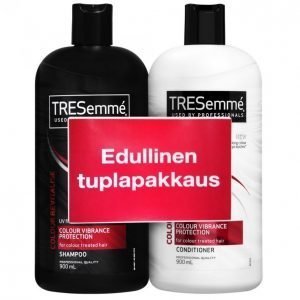 Tresemme Colour Shampoo + Hoitoaine 2-Pakkaus 900 Ml