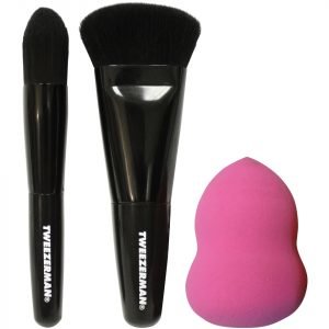 Tweezerman Brush Iq Mini Contour Brush Kit