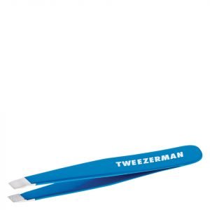 Tweezerman Mini Slant Tweezer Blue Bahama