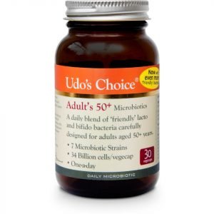 Udo's Choice Adult 50+ Blend Microbiotics 30 Vegecaps