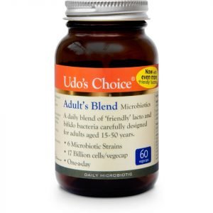 Udo's Choice Adult's Blend Microbiotics 60 Vegecaps