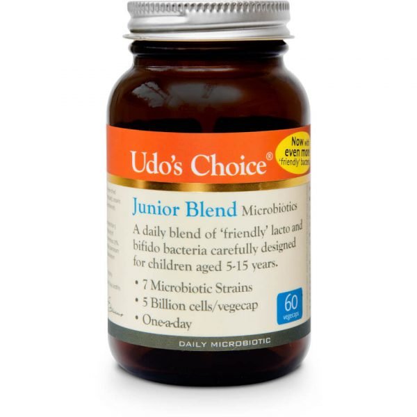 Udo's Choice Junior Blend Microbiotics 60 Vegecaps