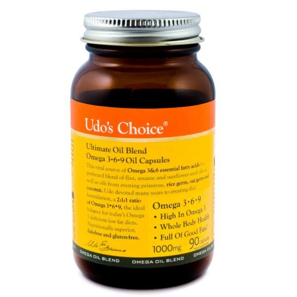 Udo's Choice Ultimate Oil Blend 1000mg 90 Caps