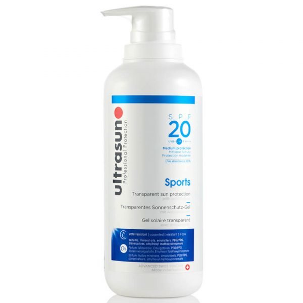 Ultrasun 20 Spf Sports Gel 400 Ml