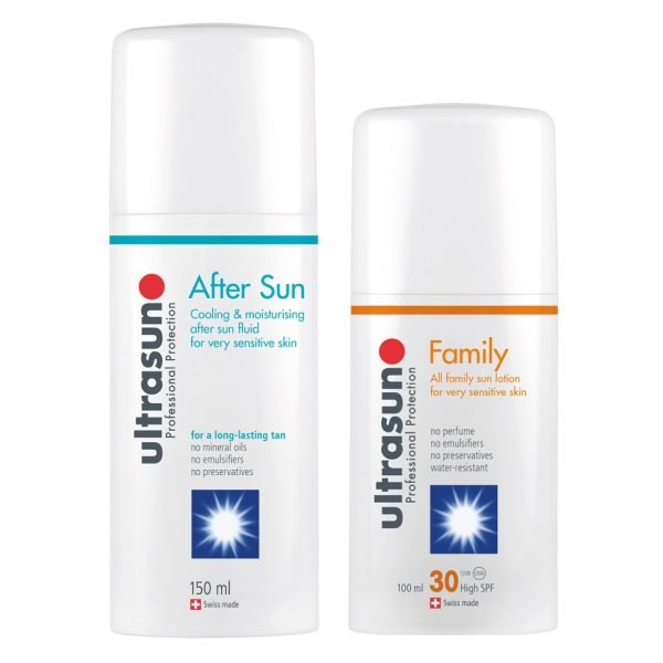 Ultrasun Family Spf 30 Super Sensitive 100 Ml And Ultrasun Aftersun