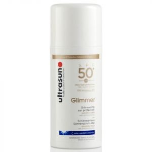 Ultrasun Spf50+ Glimmer Sun Lotion 100 Ml