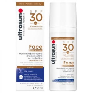 Ultrasun Tan Activator For Face Spf30 50 Ml