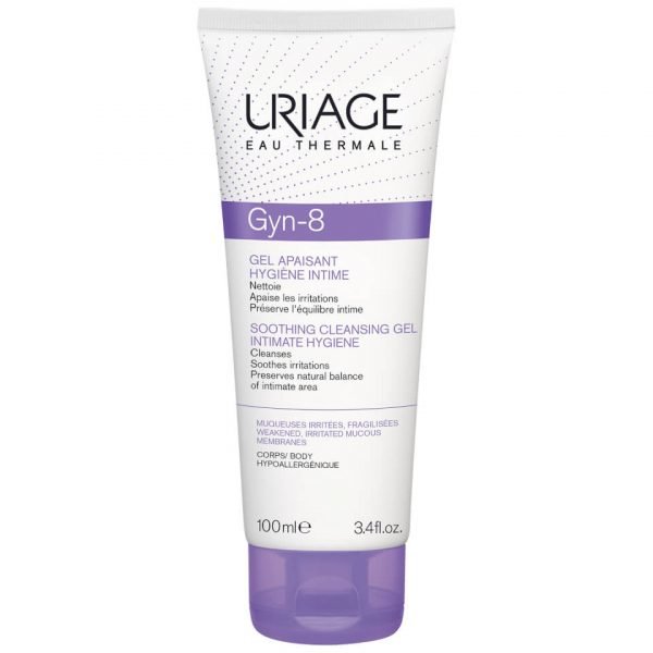 Uriage Gyn-Phy Intimate Hygiene Soothing Cleansing Gel 100 Ml