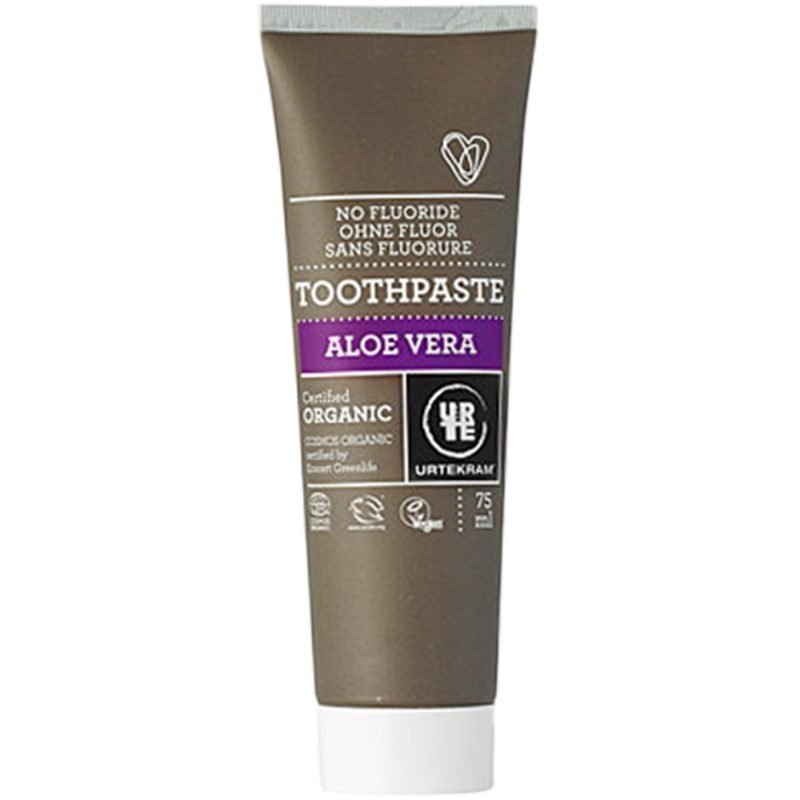 Urtekram Aloe Vera Toothpaste With No Fluoride 75ml