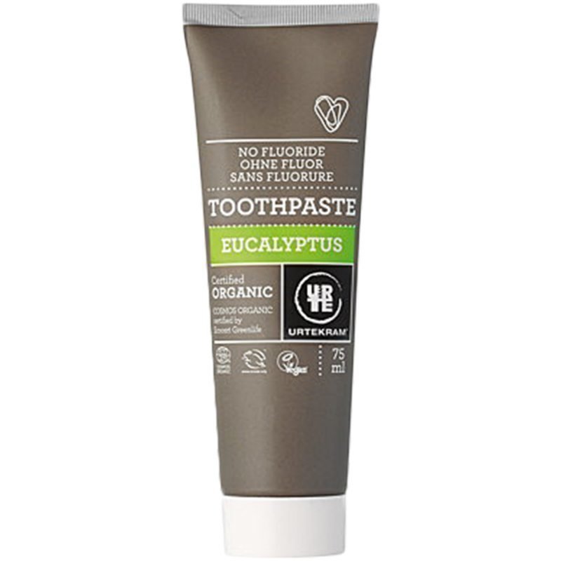 Urtekram Eucalyptus Toothpaste With No Fluoride 75ml