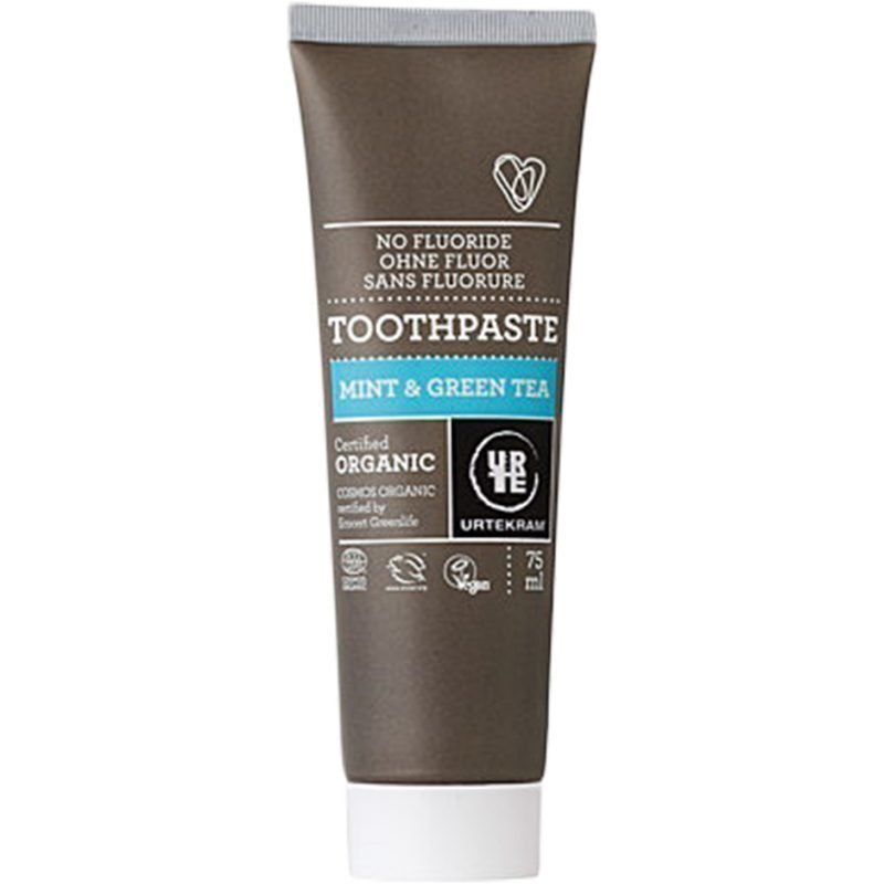 Urtekram Mint & Green Tea Toothpaste 75ml