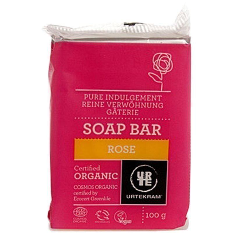 Urtekram Rose Soap Bar 100g