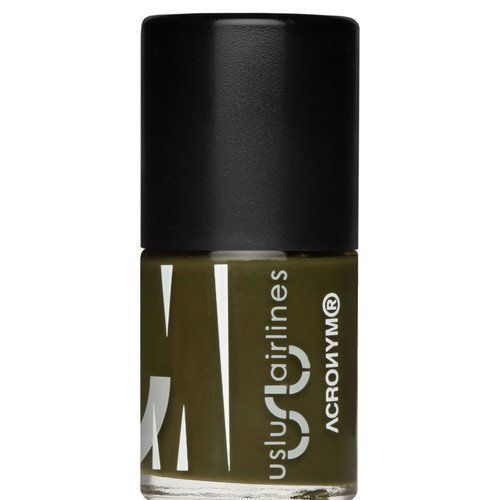 Uslu Airlines Nail Polish Collab Araracuara Army Green