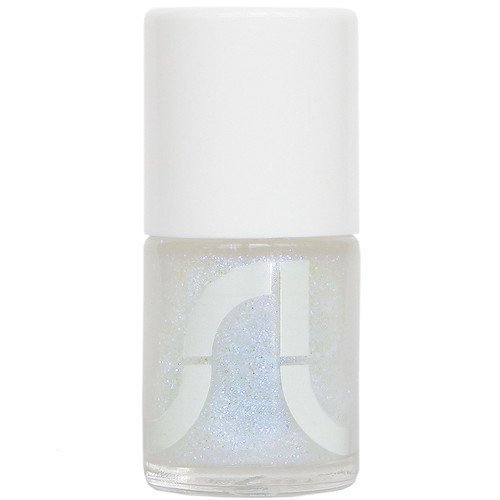 Uslu Airlines Nail Polish Islas Malvinas Sheer Small Blue Glitter