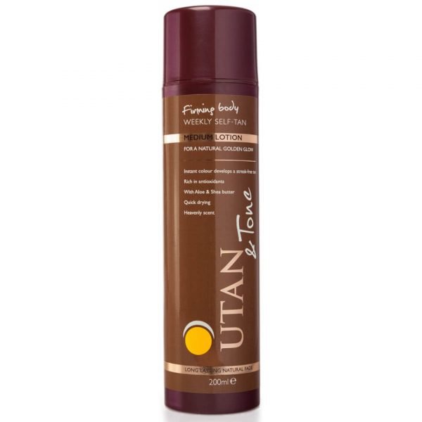 Utan & Tone Weekly Self-Tan Lotion Medium 200 Ml