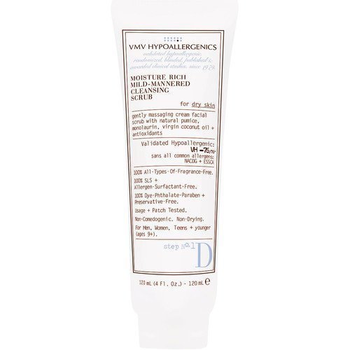 VMV Hypoallergenics Moisture Rich Mild-Mannered Cleansing Scrub