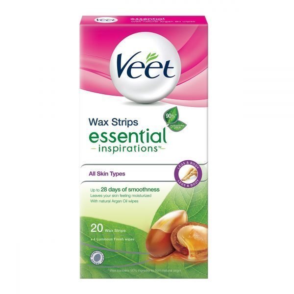 Veet Essential Vahaliuskat Jaloille 20 Kpl