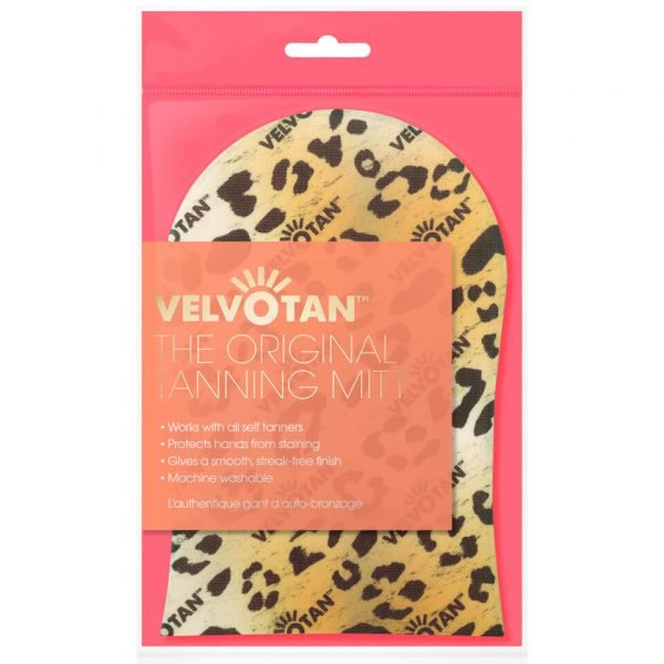 Velvotan Self Tan Applicator Original Body Mitt Leopard