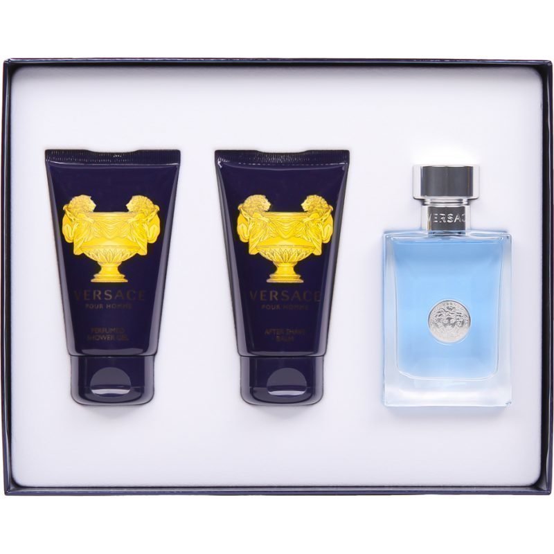 Versace Versace Pour Homme EdT 50ml Shower Gel 50ml After Shave Balm 50ml