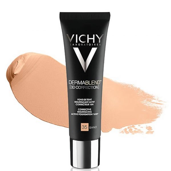 Vichy Dermablend 3d Correction Foundation 30 Ml Sand 35