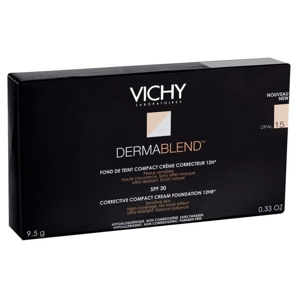 Vichy Dermablend Corrective Compact Cream Foundation 10g Various Shades Opal 15
