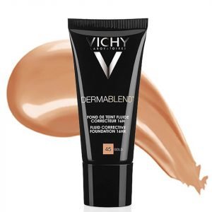 Vichy Dermablend Fluid Corrective Foundation 30 Ml Various Shades Gold 45