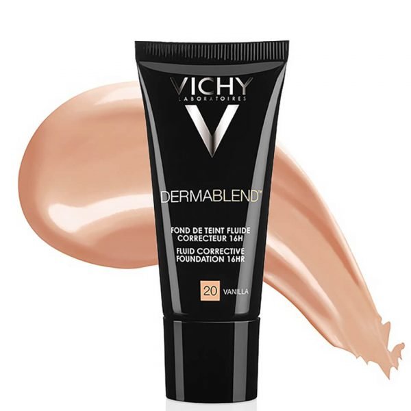 Vichy Dermablend Fluid Corrective Foundation 30 Ml Various Shades Vanilla 20