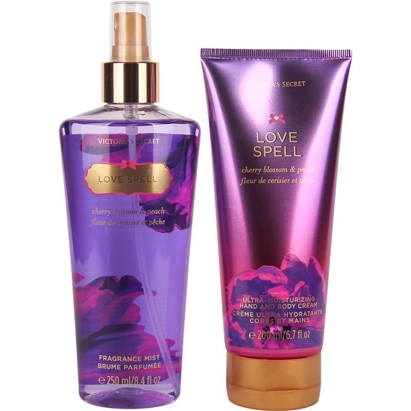 Victoria's Secret Love Spell Duo Body Mist 250ml Hand & Body Cream 200ml