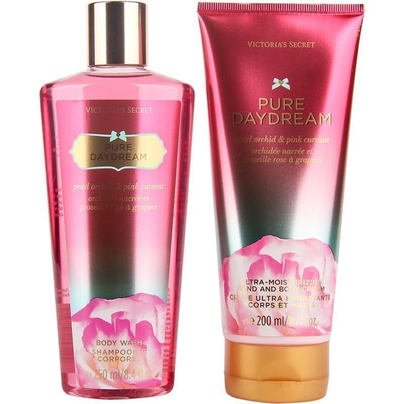 Victoria's Secret Pure Daydream Duo Body Wash 250ml Hand & Body Cream 200ml