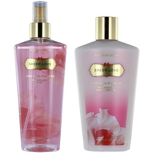 Victoria's Secret Sheer Love Duo Body Mist 250ml Body Lotion 250ml