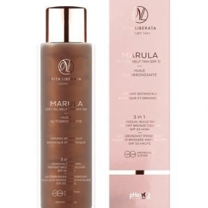 Vita Liberata Marula Spf 50 Itseruskettava Kuivaöljy 100 ml