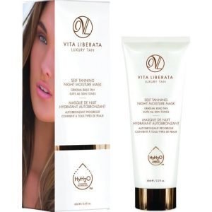 Vita Liberata Self Tanning Night Moisture Mask Itseruskettava Naamio Yöksi 65 ml