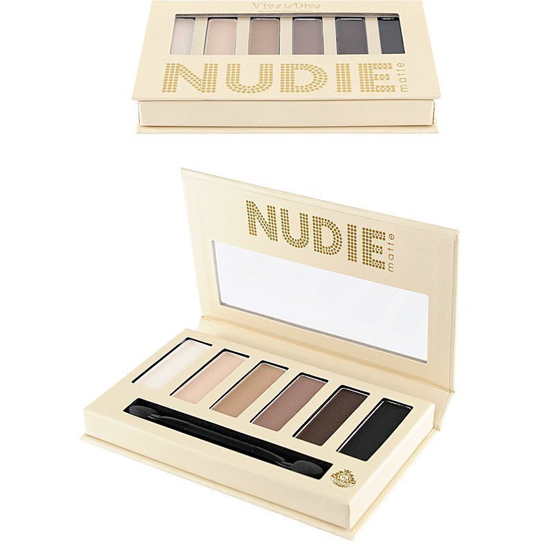 Viva la Diva Nudie Matte 6 Matte Eyeshadows 6g