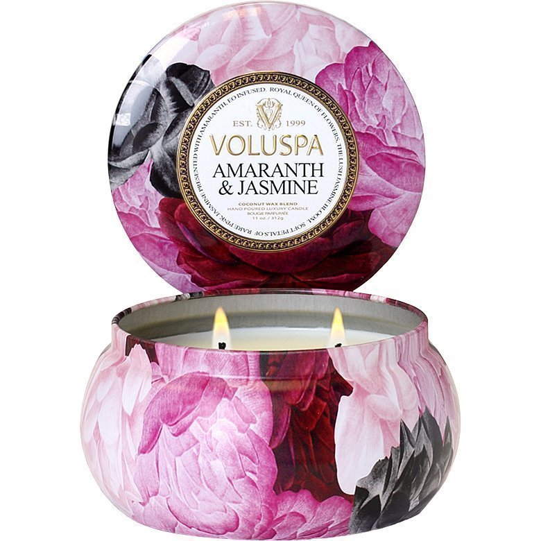 Voluspa Amaranth & JasmineWick Maison Metallo Candle 312g