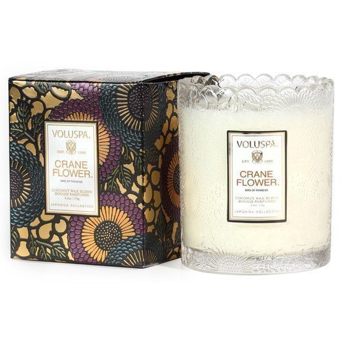 Voluspa Coconut Wax Blend Perfumed Candle Crane Flower