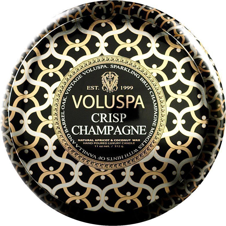 Voluspa Crisp ChampagneWick Maison Metallo Candle 312g