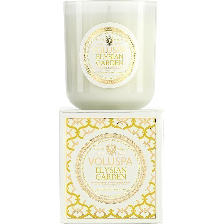 Voluspa Elysian Garden Classic Maison Candle 340g