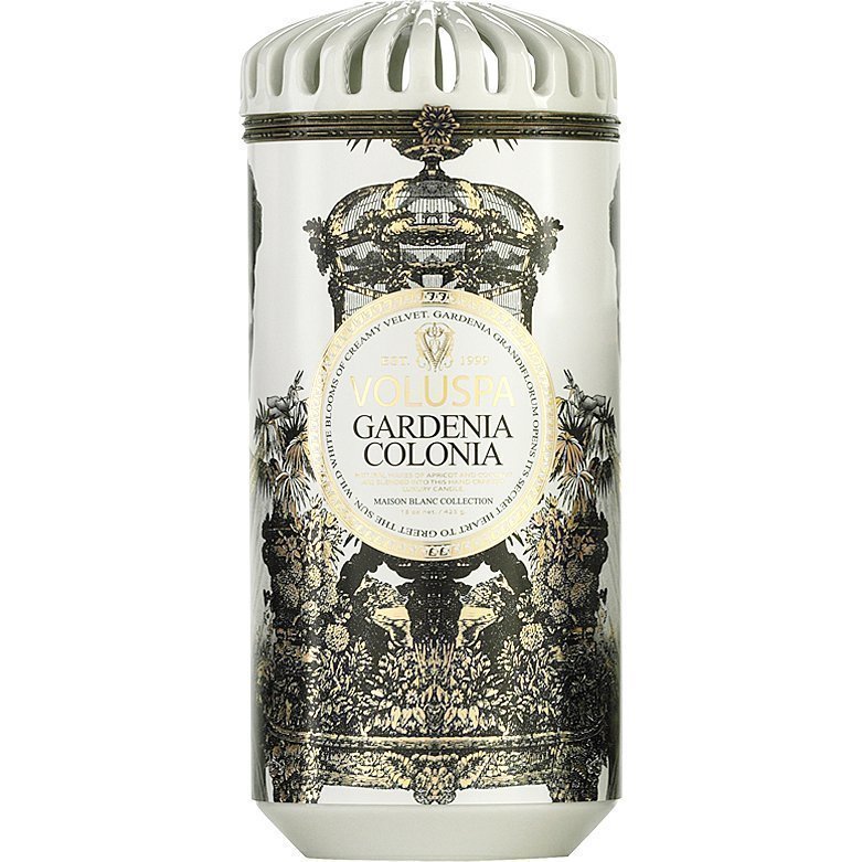 Voluspa Gardenia Colonia Ceramic Alta Maison Candle 425g