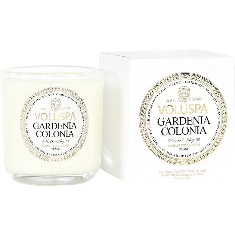 Voluspa Gardenia Colonia Classic Maison Boxed Votive Candle 85g