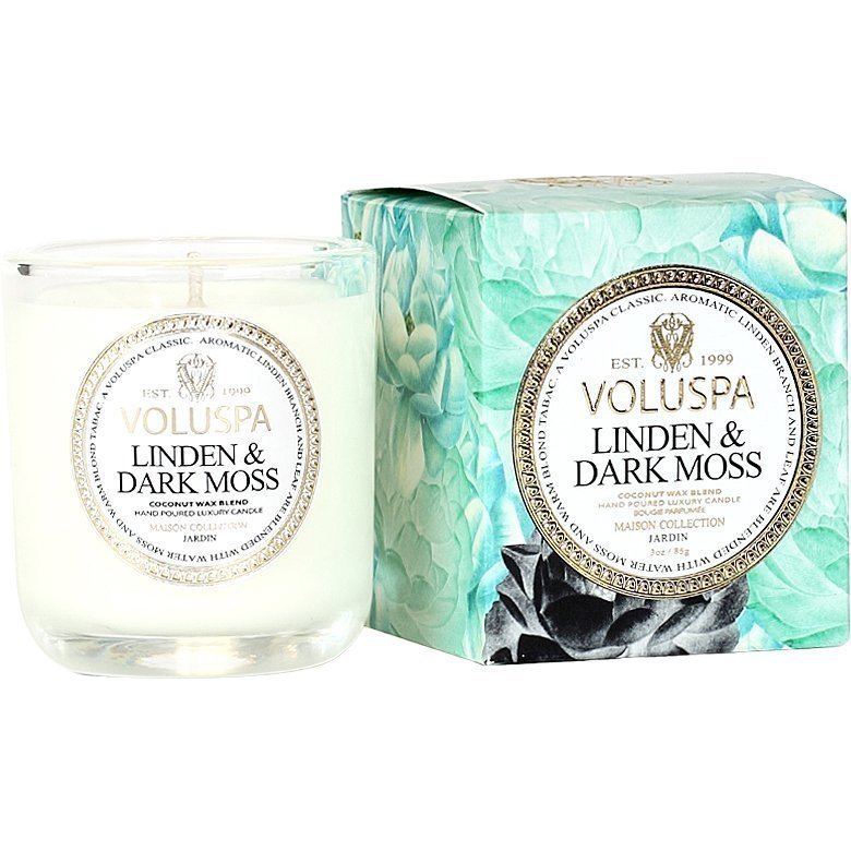 Voluspa Linden & Dark Moss Classic Maison Boxed Votive Candle 85g