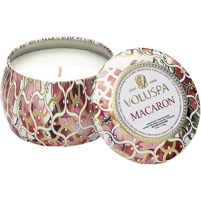 Voluspa Macaron Decorative Tin Candle 99g