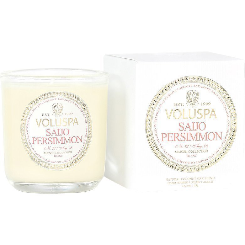 Voluspa Saijo Persimmon Classic Maison Boxed Votive Candle 85g