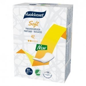 Vuokkoset Soft Normal Pikkuhousunsuoja 42 Kpl