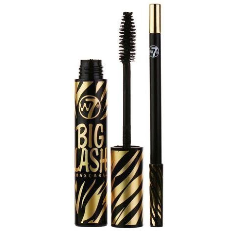 W7 Big Lash Black Mascara And Eyeliner Pencil Duo