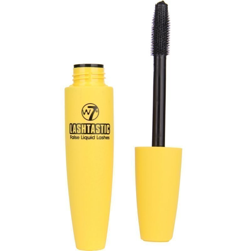 W7 Lashtastic Mascara False Liquid Lashes Blackest Black 15ml