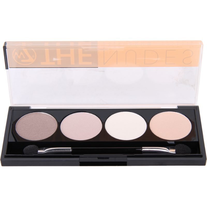 W7 The Nudes Eyeshadow Palette 4 Eyeshadows