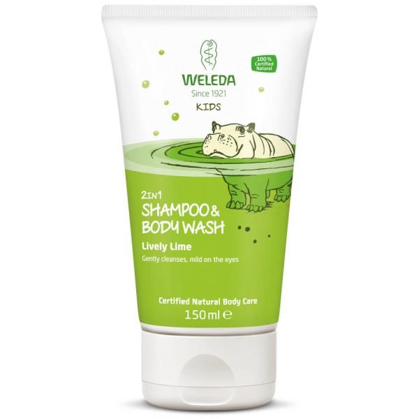 Weleda Kids 2 In 1 Wash 150 Ml Lively Lime