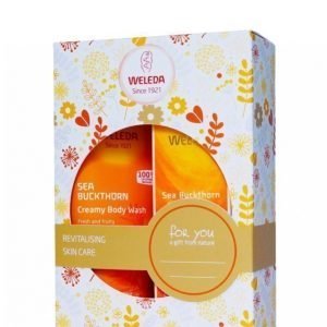 Weleda Sea Buckthorn Bodywash 200 Ml & Käsivoide 50 Ml Vartalonhoitosetti