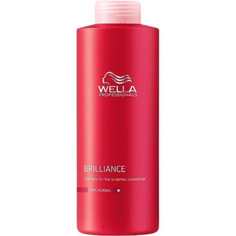 Wella Brilliance Shampoo Fine/Normal Hair 1000ml