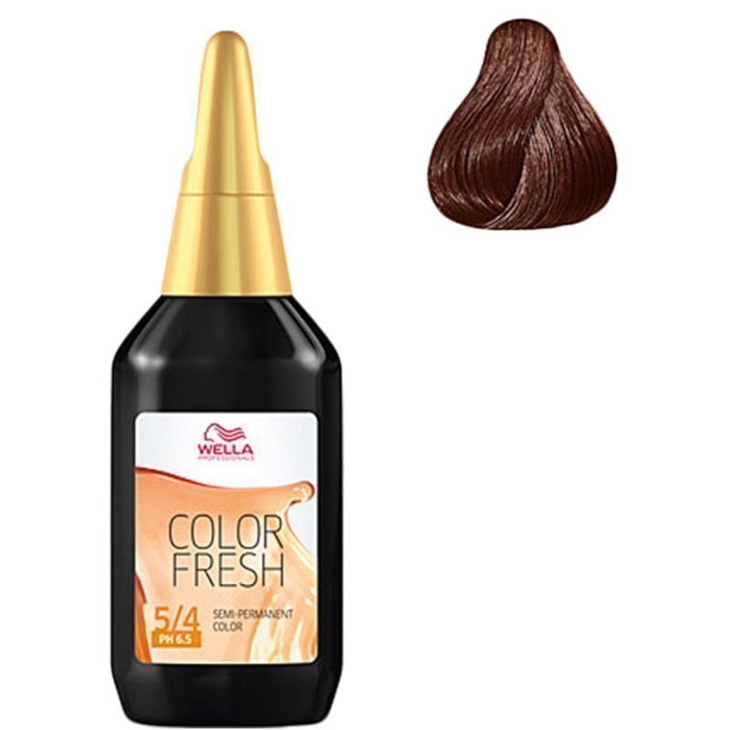 Wella Color Fresh 5/4 Light Red Brown 75ml